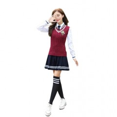 国产 校服套装韩版秋季英伦学院风班服 S码