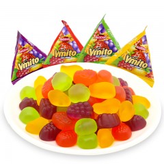 麦德好 酸QQ橡皮糖果汁软糖500g约32颗