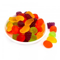 麦德好 酸QQ橡皮糖果汁软糖500g约32颗