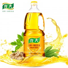 龙大 压榨一级花生油1.8L特香