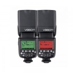 神牛/Godox  闪光灯 （2.4G无线引闪外拍灯内置引闪器佳能TTL高速锂电机顶灯） V860II-C