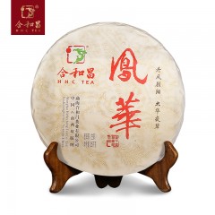 合和昌 2018年凤华 普洱茶生茶礼盒装饼茶357g布朗山生态乔木茶叶