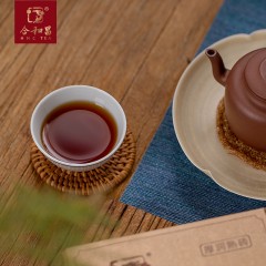 【7年陈精品熟茶】合和昌2013厚润熟砖盒装普洱茶357g砖茶 古树茶