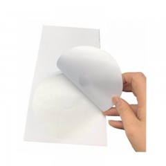 天顺 TIANSHUN 胶质透明光盘盒(不干胶)光面 加厚款 100贴/包