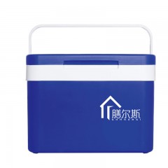 膳尔斯 SHANERSI 保温箱冷藏箱 车载便携保鲜箱 背奶箱 海钓箱 家用户外自驾冷藏保鲜 送冰袋 20L 宝蓝色