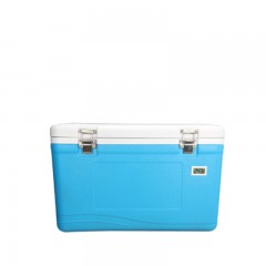 佑酷品胜 60升 带温度大保温箱 外卖药品冷藏箱 车载户外野餐烧烤钓鱼箱 可坐人蓝色