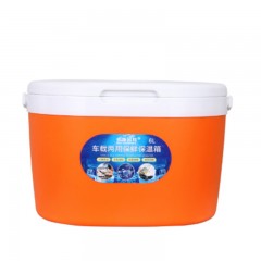 佑酷品胜 6L保温箱冷藏箱 椭圆便携保温箱母乳保鲜箱血液医药保冷箱车载野餐烧烤箱橙色