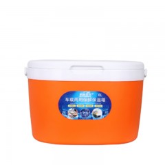 佑酷品胜 6L保温箱冷藏箱椭圆便携保温箱母乳保鲜箱血液医药保冷箱车载野餐烧烤箱橙色