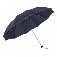 天堂伞  晴雨伞 三折伞  10骨  手动