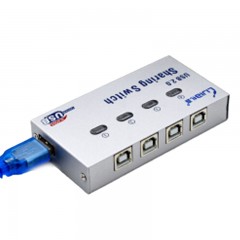 ☆礼嘉 UY-04A USB4口打印共享器 不配线