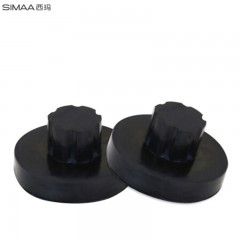 ☆西玛 SIMAA 5082装订机垫片 10个装 黑色 5038 财务凭证自动装订机耗材橡胶垫