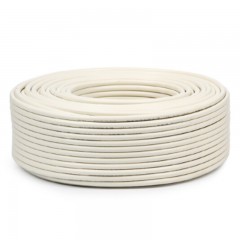 ☆秋叶原 CHOSEAL QS87T100S 4层屏蔽数字电视闭路线100米