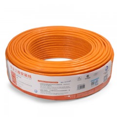 ☆秋叶原（CHOSEAL）QS2605T100S 专用六类屏蔽网线100米 -