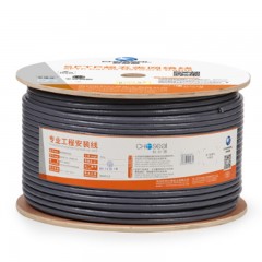 ☆秋叶原 CHOSEAL QS2622AT305 超五类网线 商用版 305米