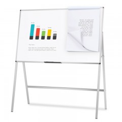 ☆AUCS QUR1290H 白板 磁性 支架式 120×90CM