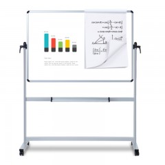 ☆AUCS WB01311302 白板(双面) 磁性 支架式 150×90CM