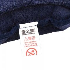 绿之源 电暖袋热水袋充电暖水袋防爆电暖宝毛绒暖胃暖腰暖宝宝蓝