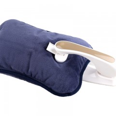 绿之源 电暖袋热水袋充电暖水袋防爆电暖宝毛绒暖胃暖腰暖宝宝蓝