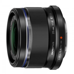 ☆奥林巴斯 OLYMPUS M.ZUIKO DIGITAL 25MM F1.8黑色 高品质定焦镜头 大光圈、高速&静音的自动对焦