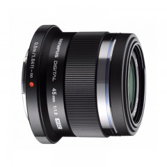 ☆奥林巴斯 OLYMPUS M.ZUIKO DIGITAL 45MM F1.8 人像定焦镜头黑色