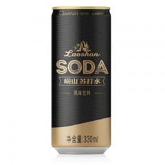 ☆崂山 苏打水330ML*24瓶整箱装