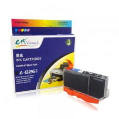 e代经典-826BK-墨盒-适用佳能iX6580/IP4880/4980/MG8180/6180/5280/5180/MX888/898打印机-黑色-单位：盒