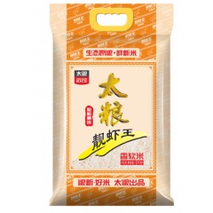 太粮-靓虾王香软米油粘米籼米大米-5kg -单位：袋 -50袋起订