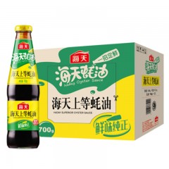 海天 上等蚝油 700g*12瓶 整箱 单位：瓶