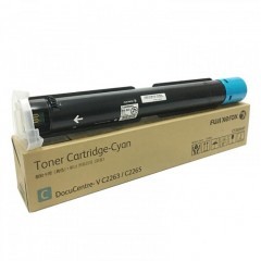 富士施乐-CT202497-原装墨粉盒碳粉-(适用VC2263/2265) 打印页数：约16000页-青色-单位：个