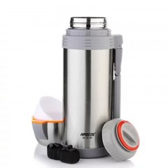 哈尔斯 不锈钢保温瓶 大容量保温杯 广口保温壶旅游壶1800ml  LG-1800-5