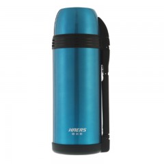 哈尔斯 不锈钢保温瓶 大容量保温杯 广口保温壶旅游壶1800ml  LG-1800-5