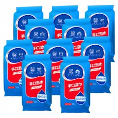 七度空间 少女系列16包组合卫生巾姨妈巾纯棉日用+夜用+10包湿巾（单位：组）