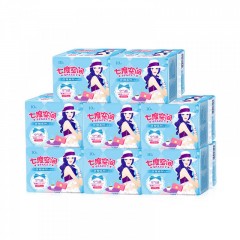七度空间 6包优雅系列卫生巾姨妈巾纯棉超薄日用+夜用+护垫组合