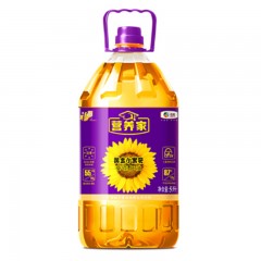 福临门-营养家黄金小黑葵葵花仁油-5L-单位：桶