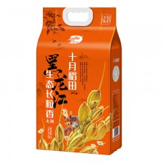 十月稻田-生态长粒香大米-5kg-单位：袋- 起订量400袋