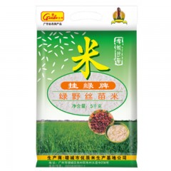 挂绿-增城绿野丝苗米南方籼米大米-5kg -单位：包