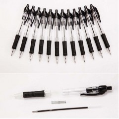 史泰博-BP-8106-办公用品文具-圆珠笔12支/盒-蓝色-单位：盒