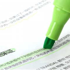 齐心(Comix)-K9036-荧光笔醒目重点标记笔水性记号笔-6支/盒-6色-单位：盒-起订量3袋