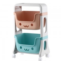 禧天龙 J-9182禧悦二层加厚收纳架/混色/1个单位：个