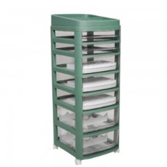 禧天龙 G-9145禧悦五层化妆柜/白色1个