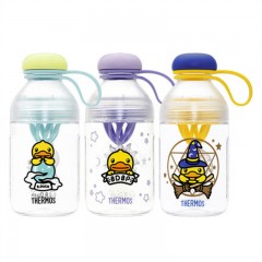 膳魔师 魔法探险夏季TRITAN果汁杯TCSE-403 青绿/蓝黄/紫色