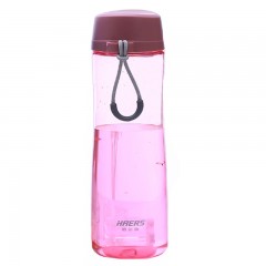 哈尔斯 炫彩随饮PC杯运动随手杯防漏带茶隔便带提绳水杯750ML  HPC-25-14