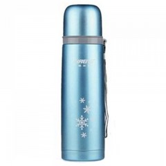 哈尔斯 不锈钢儿童学生旅行壶保温杯瓶印字定制礼品杯男女士水杯子 HB-500F