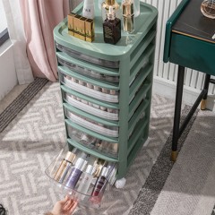 禧天龙 G-9145禧悦五层化妆柜/白色1个