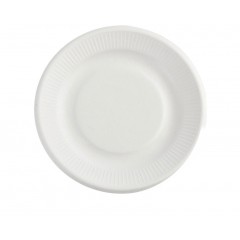 特美居 特美居6英寸一次性盘子蛋糕纸盘碟可降解餐盘户外野餐盘餐具 15.5cm 50只/包 单位：包