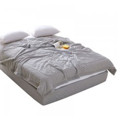 芳恩家纺 FN-B465-1 良品水洗棉花被 夏天水洗空调被单人夏被芯夏季双人春秋儿童薄夏凉福利礼品 灰格 单位：床