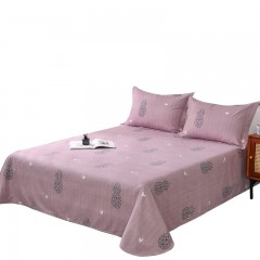 芳恩家纺 FN-Z552-1 生态长棉绒床单三件套 床上用品床单被套3件套促销礼品 甜菠萝 单位：套