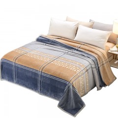 芳恩家纺 FN-T9009 柏林世家云绒毯 云貂绒法兰绒毛毯午休毯福利礼品 千鸟格 180*200cm 单位：条