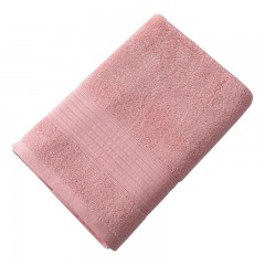 芳恩家纺 FN-MJ2000-1 雅致面巾单条 经典纯色系列新疆棉洗脸巾纯棉强吸水面巾 樱粉 环保装 单位：条 3条起订