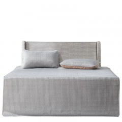 芳恩家纺 TH-X1026 泰国天然乳胶席三件套 空调凉席夏季乳胶软席床垫福利 浅灰 150*195cm 单位：套